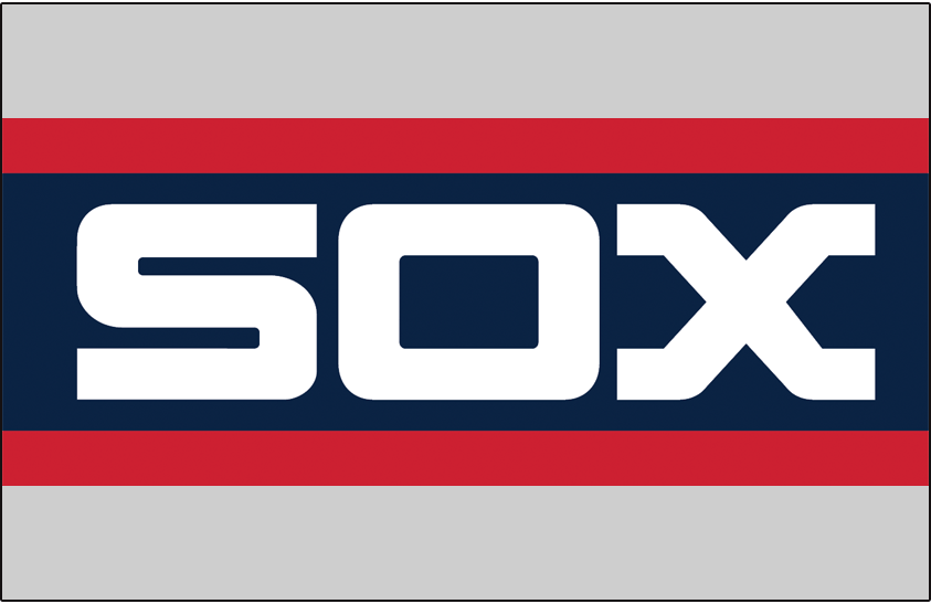 Chicago White Sox 1982-1986 Jersey Logo vinyl decal